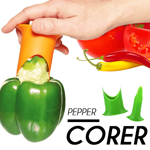 Push-n-Twist Pepper Corer (Set of 2)
