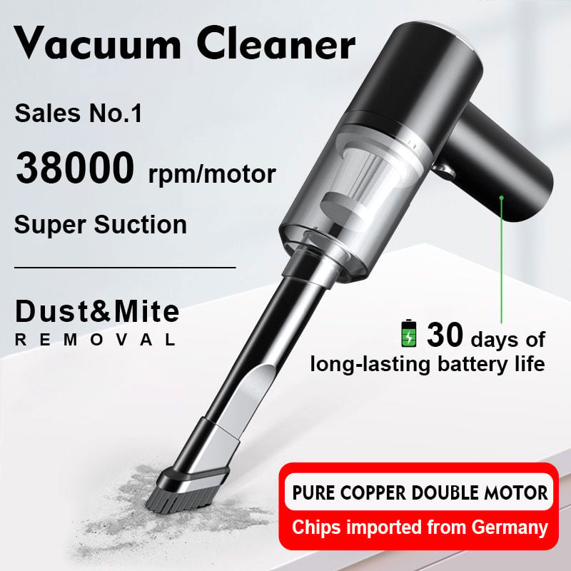 (Last Day Promotion - 50% OFF) Wireless Handheld Car Vacuum Cleaner（ BUY 2 FREE SHIPPING）