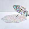 🔥Last Day Promotion 48% OFF-🎁-Vintage Stained Glass Automatic Umbrella