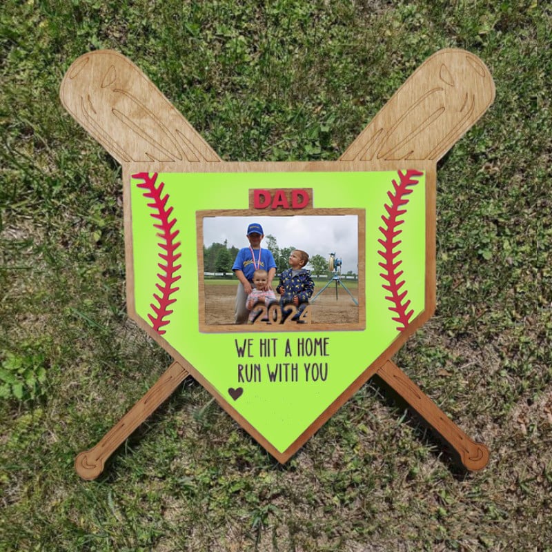 🔥 49% off last day 🔥Father's Day gift - baseball picture frame