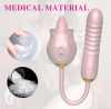 New Rose Toy Warming G-spot Tongue Licking Vibrator