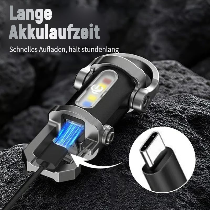 🔥Heißer Verkauf 49% Rabatt🔋Mini-LED-Schlüssellicht (wiederaufladbar)