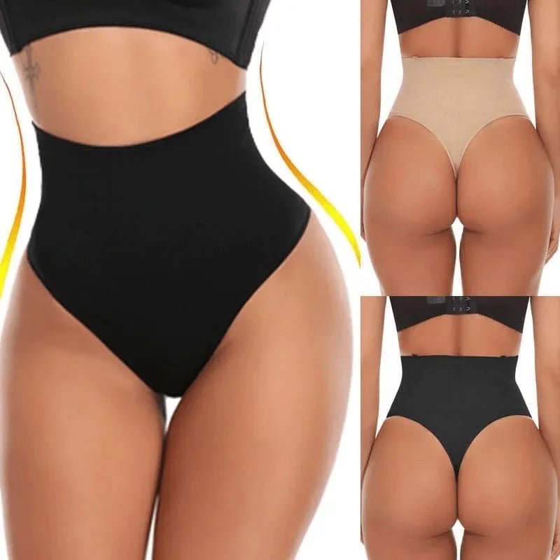 🔥Last Day Promotion 70% OFF-🔥-High Waist Tummy Control Thong 👗Unleash your beauty