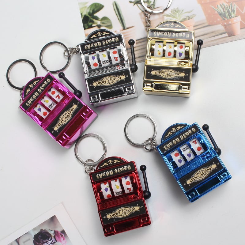 🔥Last Day Promotion - 70% OFF🎁💥🎰Slot Machine Keychain