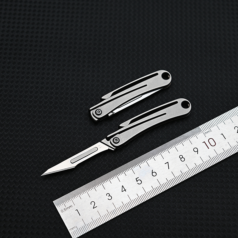 (🔥Last Day Promotion- SAVE 48% OFF)Portable Titanium Mini Knife(BUY 2 GET FREE SHIPPING)