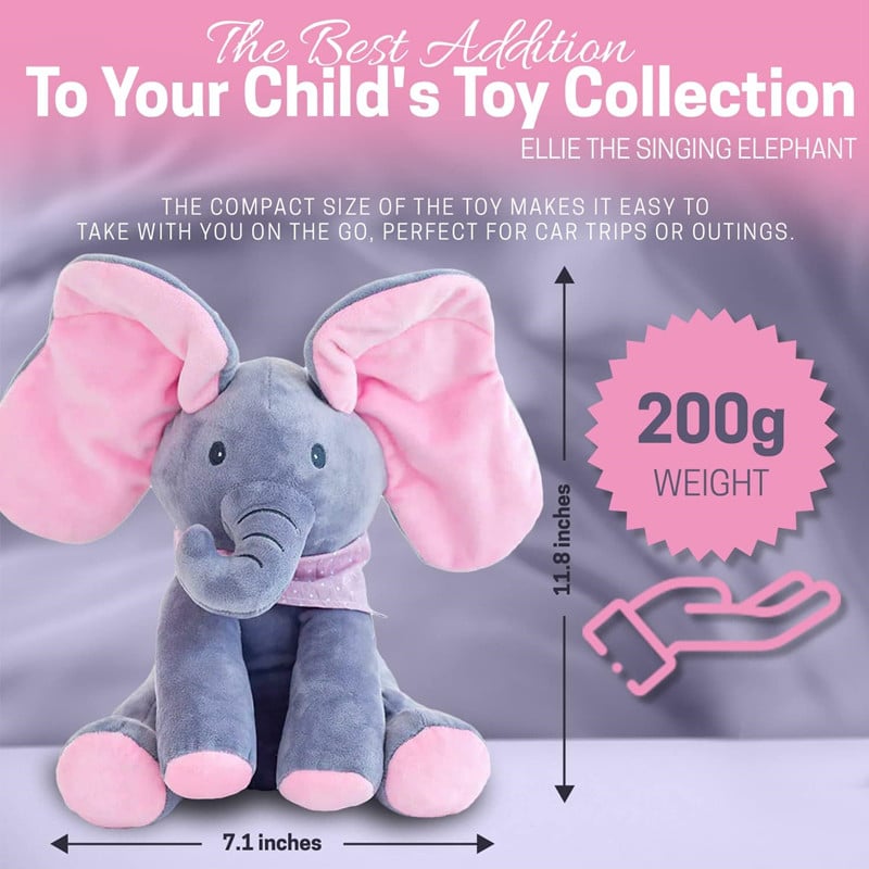 🎄Christmas Sale - 70% OFF🎁Entertaining Talking Elephant Plush Doll - Buy 2 Get Extra 15% Off & Free Shipping