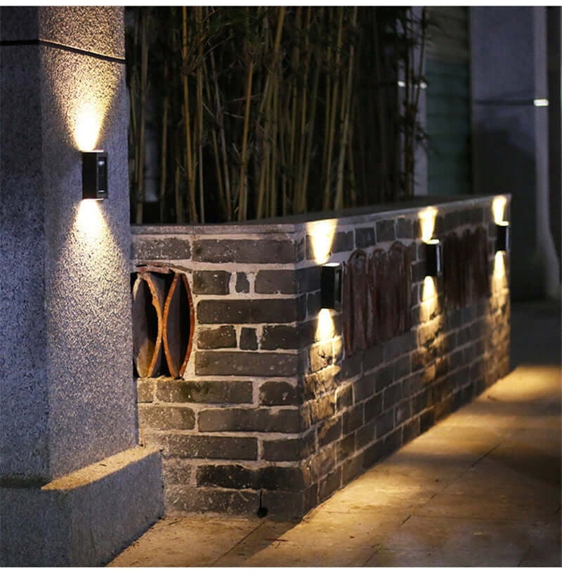 (🔥Last Day Promotion-SAVE 50% OFF) Waterproof Solar Powered Outdoor Patio Wall Decor Light🔥BUY MORE SAVE MORE