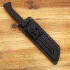 One-piece keel outdoor obstacle clearing tactical straight knife