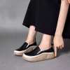 (🔥Last Day Promotion 50% OFF) Vintage Thick Sole Slip-On Loafers: Comfortable Casual Women's Shoes