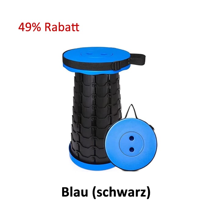 🔥Robusten, zusammenklappbaren, tragbaren Hocker