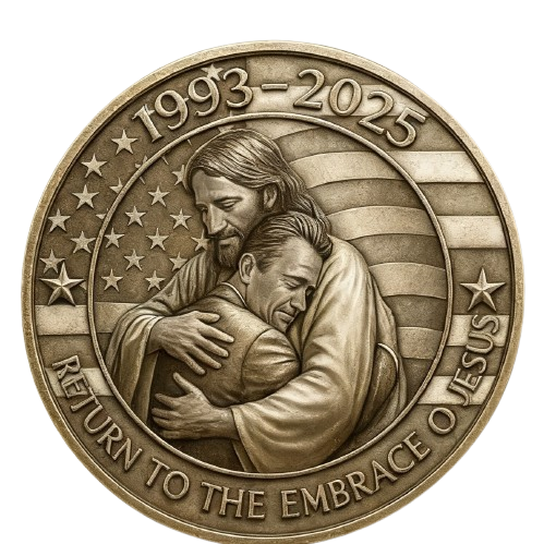 Limited Edition(🕯️RIP Charlie Kirk) — Collectible Memorial Coin (Only 3477 in stock)
