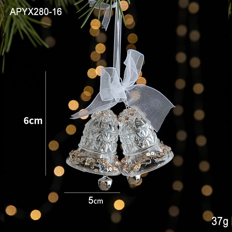 🔥Last Day Promotion - 70% OFF🎁New Year Home Window Decor Christmas Tree Ice Crystal Pendant