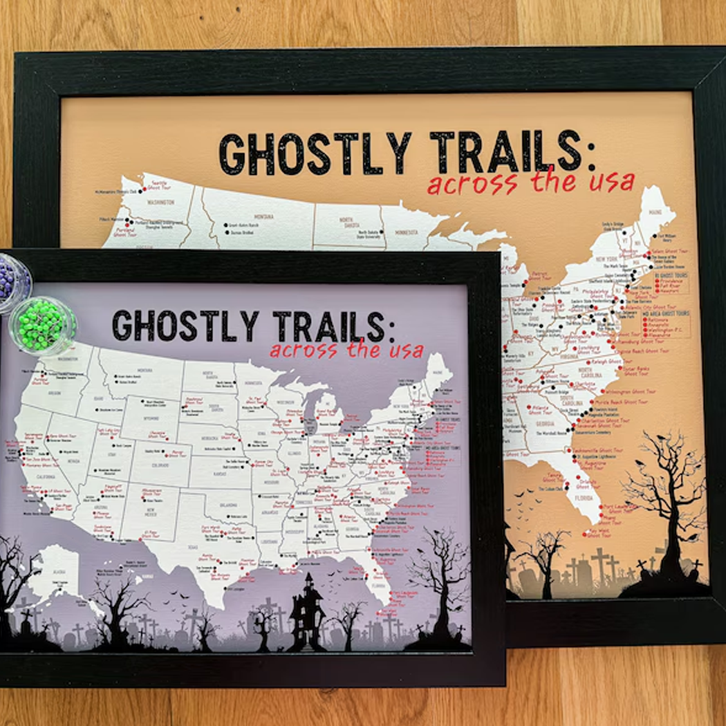 Haunted House Travel Map