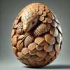 Animal Easter Carving Craft Egg