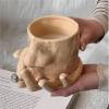 Nose Mug And Plate Set Funny Nose Mug Ring Holder