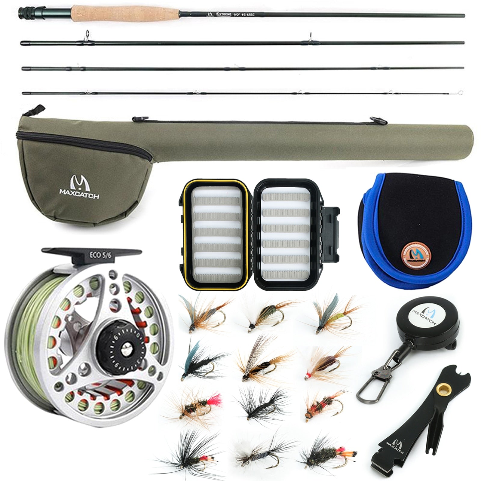 🎣 Summer Sale-50% OFF🐠MAXIMUMCATCH Combo Fishing Rod and Reel