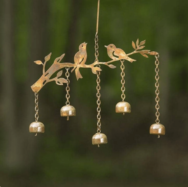 🐦Flickering bell bird with wind chimes(Buy 2 Free SHipping)