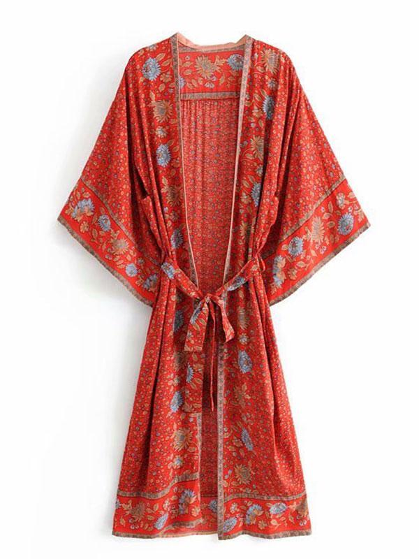 Fine and Sandy Kimono Robe