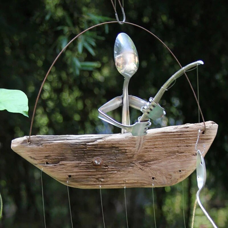 Fisherman Spoon Wind Chimes