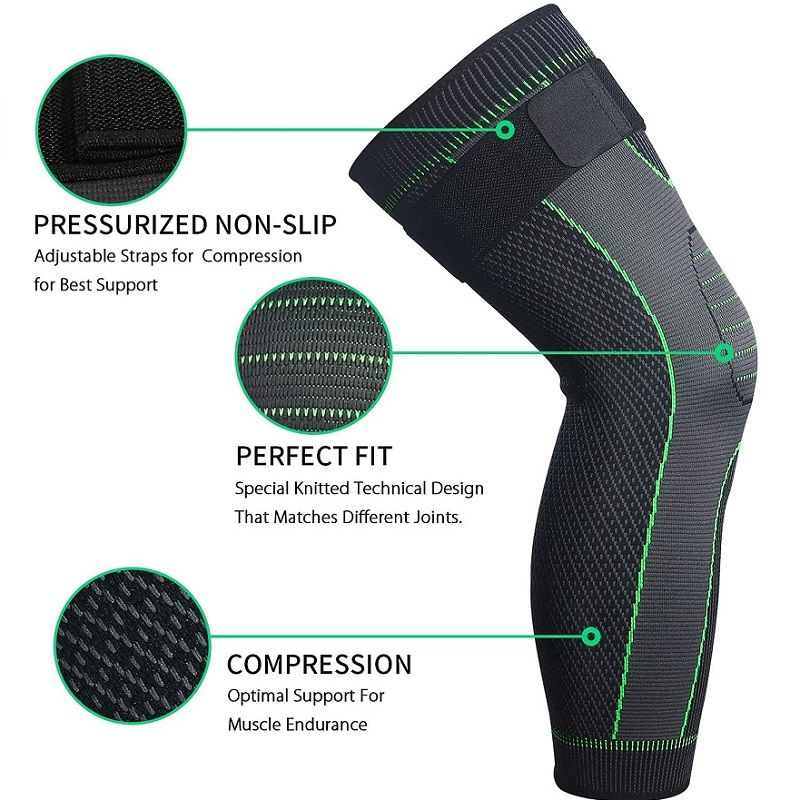 (🌲EARLY CHRISTMAS SALE - 49% OFF) Tourmaline Acupressure Self-heating Knee Sleeve(1 Pair), BUY 2 FREE SHIPPING