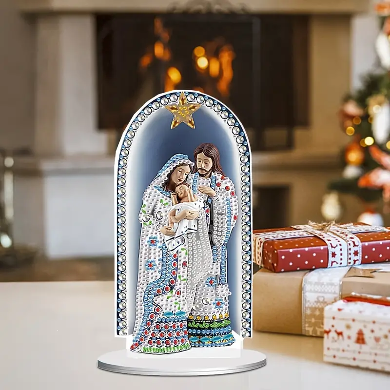 DIY Diamond Painting of Jesus Nativity