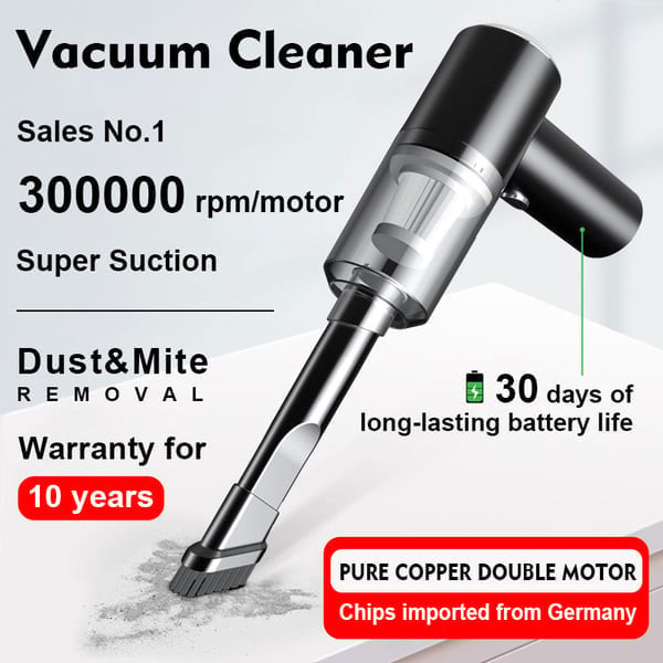 🔥Limited Time Sale 48% OFF🎉Wireless Handheld Car Vacuum Cleaner-Buy 2 Get Free Shipping