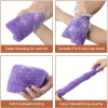 (🎄Christmas Hot Sale - 49% OFF) African Net Sponge,Exfoliating Body Scrubber - Buy 4 Get Extra 20% Off