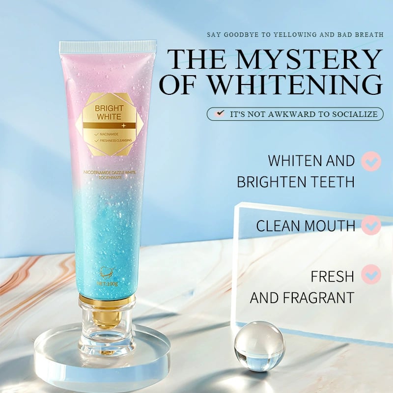 🦷Niacinamide Whitening Toothpaste - For Healthier, Whiter Teeth!✨