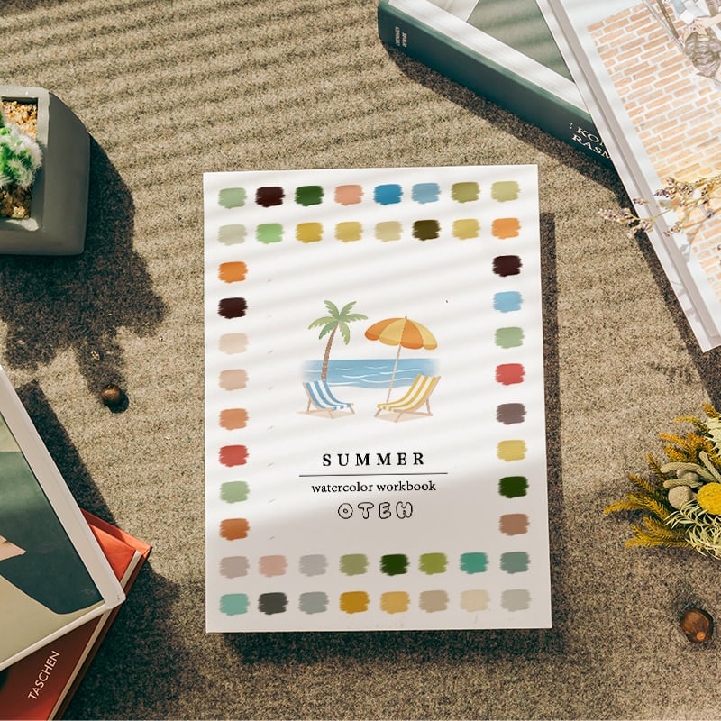 🎁70% Off Christmas Sale!🎄 Watercolor Workbook🖼️Beginner-Friendly