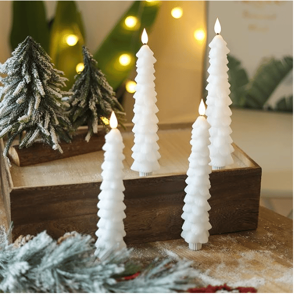 🔥Last Day Promotion 48% OFF-🎁-Christmas Tree Candles with Remote