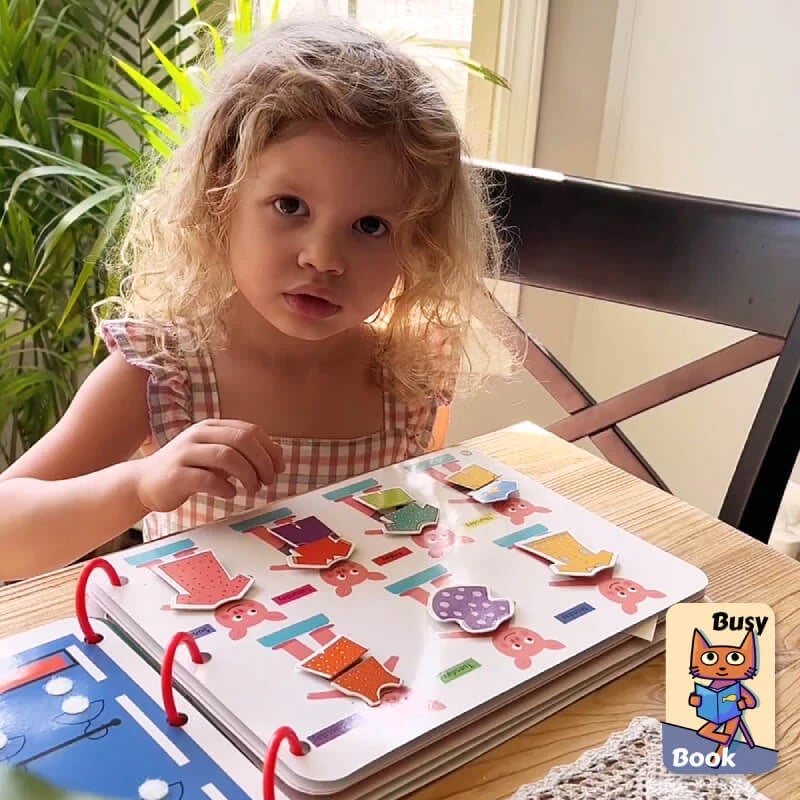 🧨New Year Sale 48% OFF🔥 Dr. Glow's Sensory Book - Keep Kids off Devices!✨