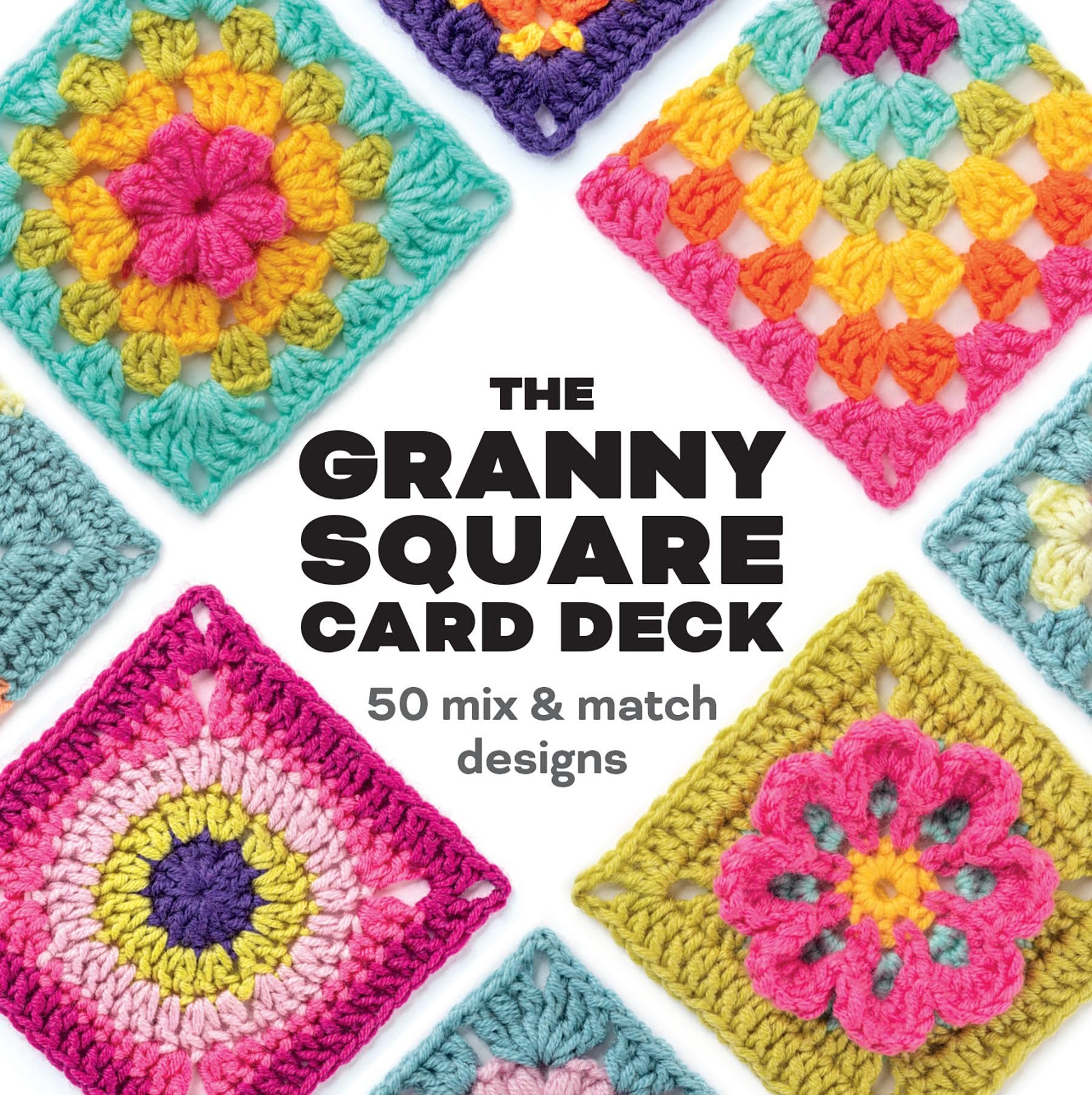 [50 Mix & Match Designs]The Granny Square Card Deck