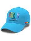 Retro Human Beings 100% Organic Colors May Vary Human Rights Equality Pride Print Baseball Cap