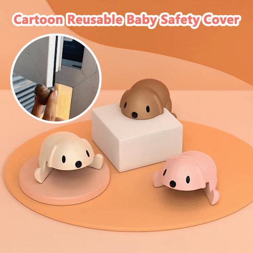 (🔥HOT SALE TODAY - 50% OFF) Cartoon Animal Baby Safety Table Corner Protector(4 pcs/1set)