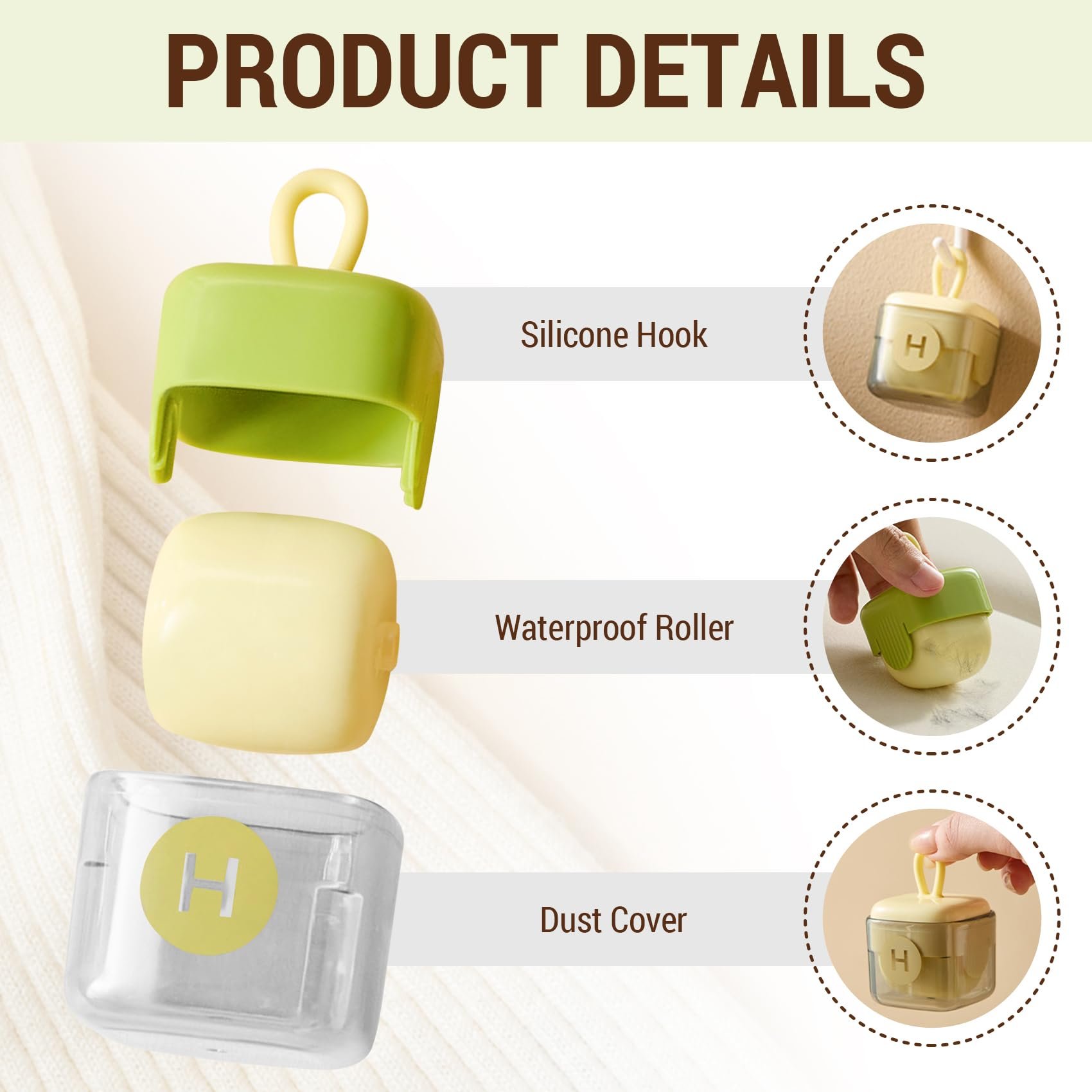 🎁TikTok Last Day Sale - 70% OFF🔥Reusable Mini Lint Remover Roller
