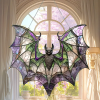 🦇Handcrafted Radiant Bat Window Decor | Halloween & Garden Gift