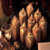 🎁Heaven Pillar Statues-9pcs Heaven Nativity Tree Pillar Statues🔥NOW Free Shipping