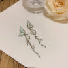 ✨2024 NEW SALE-50% OFF🦋Ice Translucent Blue Butterfly Tassel Earrings