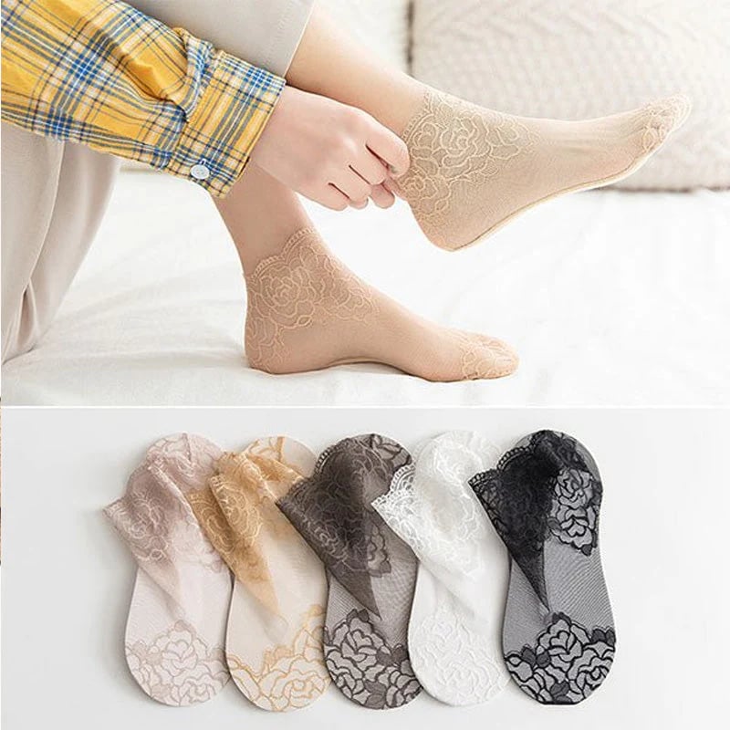 🌹Modische Spitzensocken für Damen