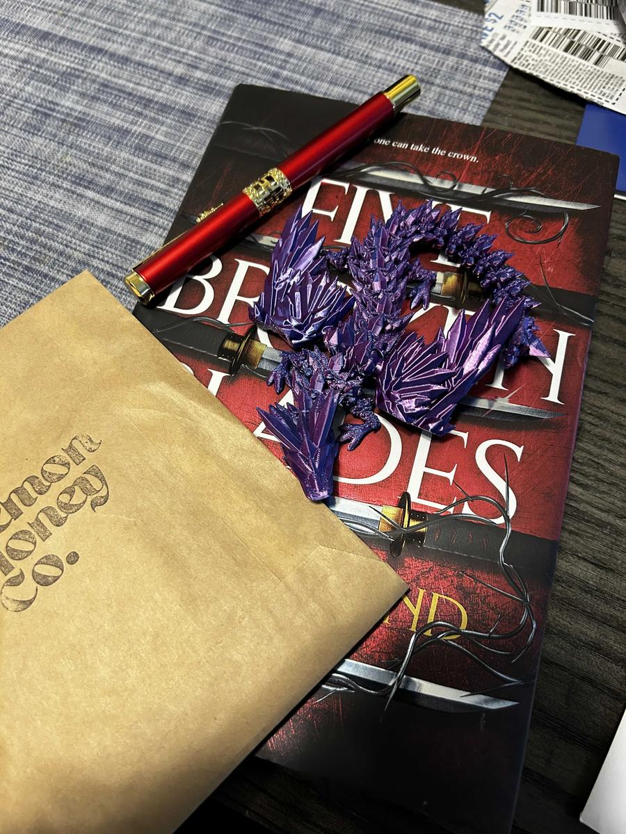 Date mit einem Buch und einem Drachen🎁KAUFEN SIE 2 UND ERHALTEN SIE 1 GRATIS