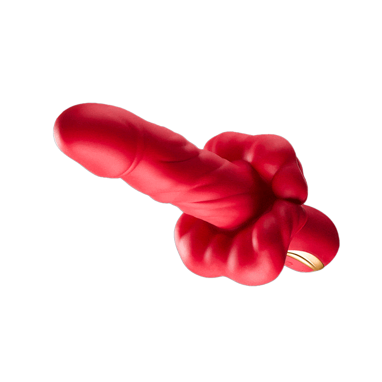 360° Rotating Bead Telescopic Masturbation Vibrator