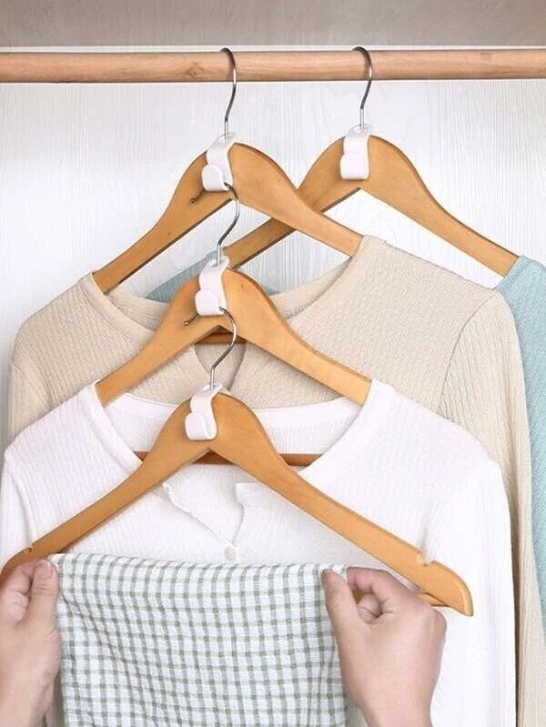 【🔥The 2023 The best closet helper】Space-Saving Clothes Hanger Connector Hooks