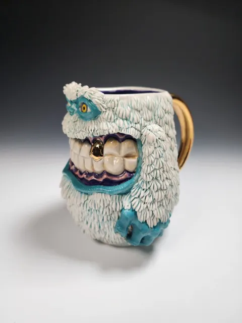 🔥Halloween Sale 49% OFF-🔥Handmade Monster Snowman Ceramic Mug (BUY 2 GET FREE SHIPPING)