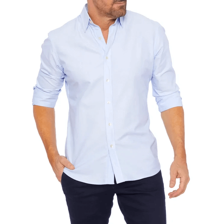 🔥Hot Sale🔥Oxford Stretch Zip Shirt