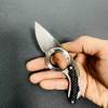 Ring Mini Self-Defense Mechanical Folding Knife