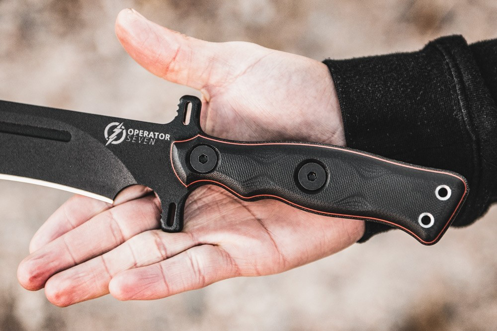 🔥Last Day Promo - 70% OFF 🎁Operator 7 Fixed Blade Knife G-10 (7.25
