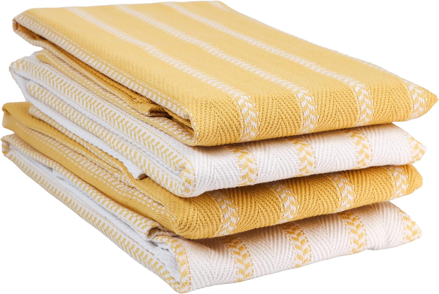 LANE LINEN Kitchen Towels Set - Pack of 6 Cotton Dish Towels for Drying Dishes, 18”x 28”, Kitchen Hand Towels, Absorbent Tea Towels, Dish Towels for Kitchen, Quick Drying Kitchen Towel Set - Olive