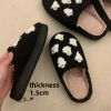 Halloween cute ghost print slippers 100% cotton