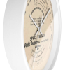 Flight instrument clock