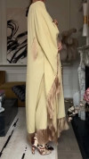 Women's V-neck Splicing Tassel Temperament Dress